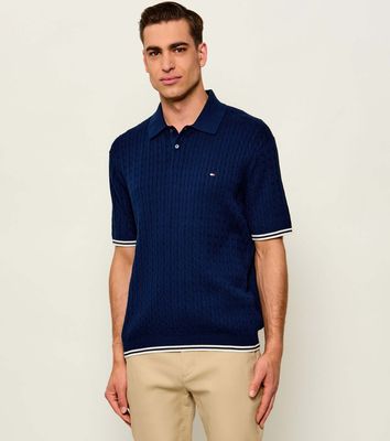 T-shirt męski na wiosnę Tommy Hilfiger ze sklepu: Gomez Fashion Store w kategorii: T-shirty męskie - zdjęcie 874714-BD9-10338_TH264M000065F32