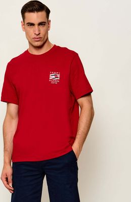 T-shirt męski na wiosnę casual Tommy Hilfiger ze sklepu: Gomez Fashion Store w kategorii: T-shirty męskie - zdjęcie 874714-BD9-10338_TH264M000070P23