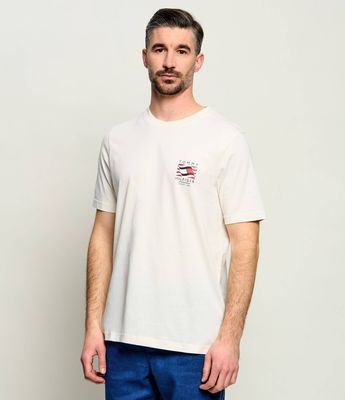 Tommy Hilfiger - T-shirt męski ze sklepu: Gomez Fashion Store w kategorii: T-shirty męskie - zdjęcie 874714-BD9-10338_TH264M000070L35