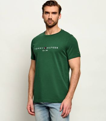 T-shirt męski na wiosnę Tommy Hilfiger ze sklepu: Gomez Fashion Store w kategorii: T-shirty męskie - zdjęcie 874714-BD9-10338_TH264M000072ZF1