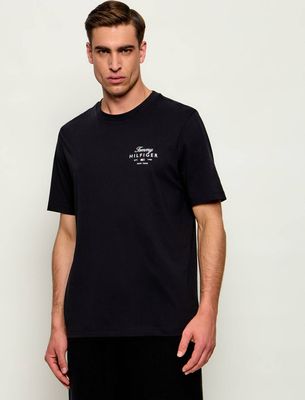 T-shirt męski casual Tommy Hilfiger ze sklepu: Gomez Fashion Store w kategorii: T-shirty męskie - zdjęcie 874714-BD9-10338_TH264M000074D12