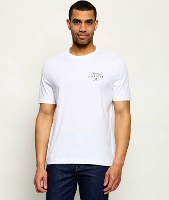 Tommy Hilfiger - T-shirt męski casual ze sklepu: Gomez Fashion Store w kategorii: T-shirty męskie - zdjęcie 874714-BD9-10338_TH264M000074D96