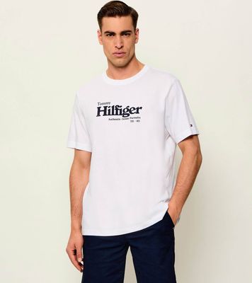 T-shirt męski wiosenny Tommy Hilfiger ze sklepu: Gomez Fashion Store w kategorii: T-shirty męskie - zdjęcie 874714-BD9-10338_TH264M000079D96