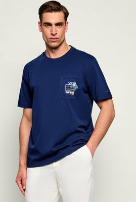 T-shirt męski młodzieżowy Tommy Hilfiger ze sklepu: Gomez Fashion Store w kategorii: T-shirty męskie - zdjęcie 874714-BD9-10338_TH264M000080F32
