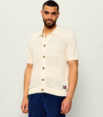 Sweter męski casualowy Tommy Jeans ze sklepu: Gomez Fashion Store w kategorii: Swetry męskie - zdjęcie 874714-BD9-10338_TM264M000029213