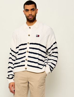 Sweter męski Tommy Jeans ze sklepu: Gomez Fashion Store w kategorii: Swetry męskie - zdjęcie 874714-BD9-10338_TM264M000040A13