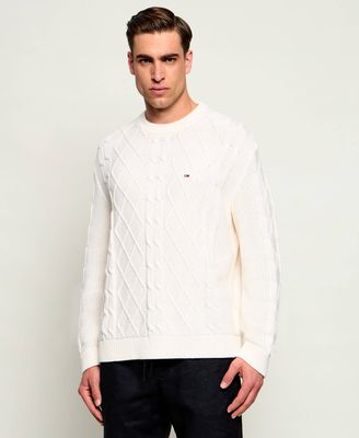 Sweter męski Tommy Jeans ze sklepu: Gomez Fashion Store w kategorii: Swetry męskie - zdjęcie 874714-BD9-10338_TM264M000042A13