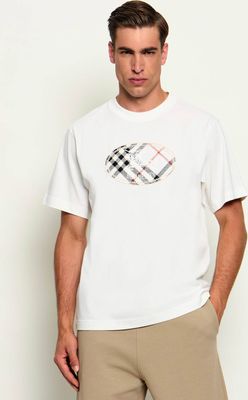 Burberry - T-shirt męski wiosenny ze sklepu: Gomez Fashion Store w kategorii: T-shirty męskie - zdjęcie 874714-BD9-10338_BE264M000026151