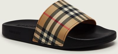 Burberry - Klapki męskie na lato ze sklepu: Gomez Fashion Store w kategorii: Klapki męskie - zdjęcie 874714-BD9-10338_BE264M000031120