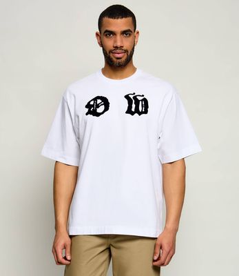 T-shirt męski letni Off White ze sklepu: Gomez Fashion Store w kategorii: T-shirty męskie - zdjęcie 874714-BD9-10338_OF262M000039081