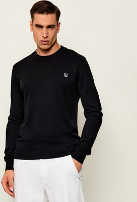 Sweter męski casualowy BALMAIN ze sklepu: Gomez Fashion Store w kategorii: Swetry męskie - zdjęcie 874714-BD9-10338_BA264M000005152