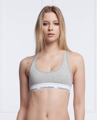 Calvin Klein Underwear - Biustonosz z napisami ze sklepu: Gomez Fashion Store w kategorii: Biustonosze - zdjęcie 874714-BD9-10338_CU000W000003020