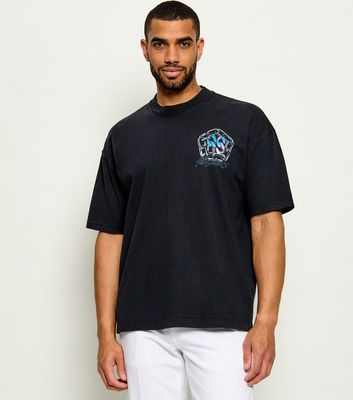 T-shirt męski młodzieżowy wiosenny AllSaints ze sklepu: Gomez Fashion Store w kategorii: T-shirty męskie - zdjęcie 874714-BD9-10338_AA264M000001000