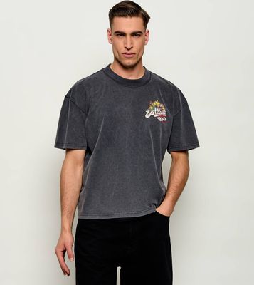 AllSaints - T-shirt męski wiosenny ze sklepu: Gomez Fashion Store w kategorii: T-shirty męskie - zdjęcie 874714-BD9-10338_AA264M000019000
