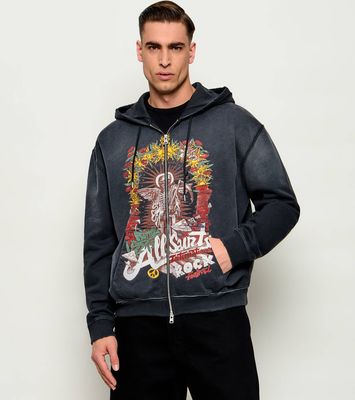 Bluza męska jesienna AllSaints ze sklepu: Gomez Fashion Store w kategorii: Bluzy męskie - zdjęcie 874714-BD9-10338_AA264M000020000