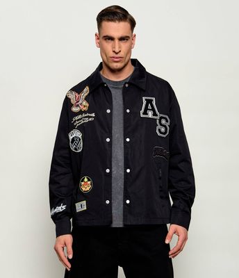 Kurtka męska jesienna AllSaints ze sklepu: Gomez Fashion Store w kategorii: Kurtki męskie - zdjęcie 874714-BD9-10338_AA264M000023001