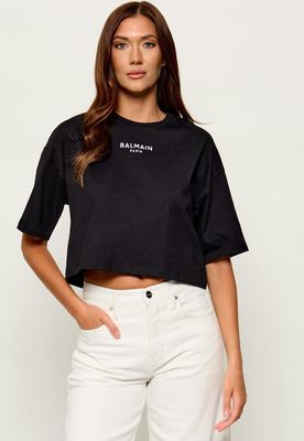 Bluzka damska na wiosnę młodzieżowa BALMAIN ze sklepu: Gomez Fashion Store w kategorii: Bluzki damskie - zdjęcie 874714-BD9-10338_BA264W000003015