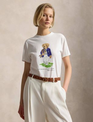 Bluzka damska Polo Ralph Lauren ze sklepu: Gomez Fashion Store w kategorii: Bluzki damskie - zdjęcie 874714-BD9-10338_PR262W000101B62
