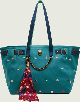 Kurt Geiger - Shopper bag wakacyjna ze sklepu: Gomez Fashion Store w kategorii: Torby Shopper bag - zdjęcie 874714-BD9-10338_KG264W000029048