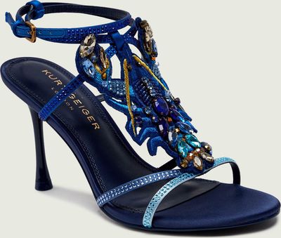 Kurt Geiger - Sandały damskie ze sklepu: Gomez Fashion Store w kategorii: Sandały damskie - zdjęcie 874714-BD9-10338_KG264W000089043