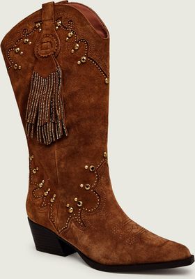 Kozaki damskie na zimę Kurt Geiger ze sklepu: Gomez Fashion Store w kategorii: Kozaki damskie - zdjęcie 874714-BD9-10338_KG264W000096022