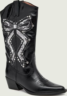 Kozaki damskie na jesień Kurt Geiger ze sklepu: Gomez Fashion Store w kategorii: Kozaki damskie - zdjęcie 874714-BD9-10338_KG264W000098001