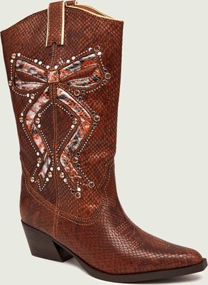 Kurt Geiger - Kozaki damskie na zimę ze sklepu: Gomez Fashion Store w kategorii: Kozaki damskie - zdjęcie 874714-BD9-10338_KG264W000099004