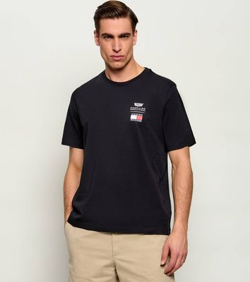 T-shirt męski casual na lato Tommy Hilfiger ze sklepu: Gomez Fashion Store w kategorii: T-shirty męskie - zdjęcie 874714-BD9-10338_TH262M000359D12