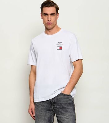 T-shirt męski na wiosnę Tommy Hilfiger ze sklepu: Gomez Fashion Store w kategorii: T-shirty męskie - zdjęcie 874714-BD9-10338_TH262M000359D96