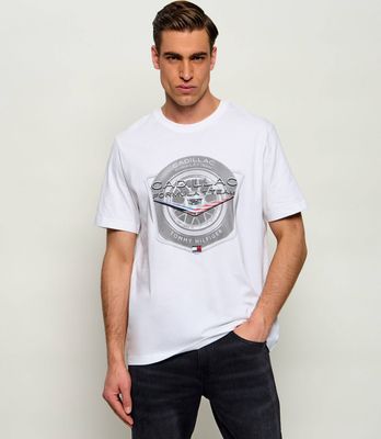 T-shirt męski młodzieżowy Tommy Hilfiger ze sklepu: Gomez Fashion Store w kategorii: T-shirty męskie - zdjęcie 874714-BD9-10338_TH262M000361D96