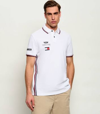 T-shirt męski na lato Tommy Hilfiger ze sklepu: Gomez Fashion Store w kategorii: T-shirty męskie - zdjęcie 874714-BD9-10338_TH262M000368D96