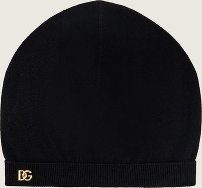 Czapka zimowa damska Dolce & Gabbana ze sklepu: Gomez Fashion Store w kategorii: Czapki zimowe damskie - zdjęcie 874714-BD9-10338_DG264W000027070