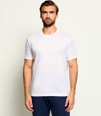 T-shirt męski Paul&Shark ze sklepu: Gomez Fashion Store w kategorii: T-shirty męskie - zdjęcie 874714-BD9-10338_PU264M000013965