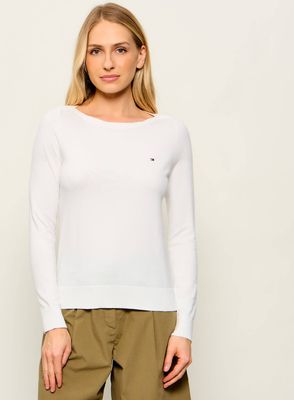 Sweter damski Tommy Hilfiger ze sklepu: Gomez Fashion Store w kategorii: Swetry damskie - zdjęcie 874714-BD9-10338_TH262W000308F31