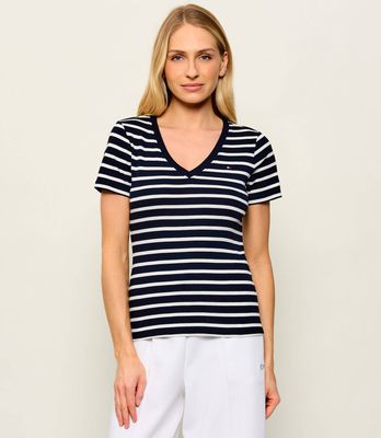 Tommy Hilfiger - Bluzka damska ze sklepu: Gomez Fashion Store w kategorii: Bluzki damskie - zdjęcie 874714-BD9-10338_TH262W000250ZJ4