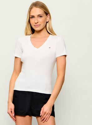 Bluzka damska casualowa Tommy Hilfiger ze sklepu: Gomez Fashion Store w kategorii: Bluzki damskie - zdjęcie 874714-BD9-10338_TH262W000250M83