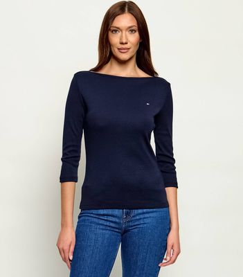 Bluzka damska casual Tommy Hilfiger ze sklepu: Gomez Fashion Store w kategorii: Bluzki damskie - zdjęcie 874714-BD9-10338_TH262W000262I38