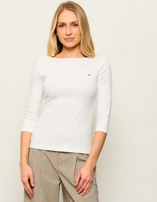 Bluzka damska Tommy Hilfiger ze sklepu: Gomez Fashion Store w kategorii: Bluzki damskie - zdjęcie 874714-BD9-10338_TH262W000262M83