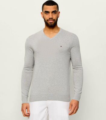Sweter męski casualowy Tommy Hilfiger ze sklepu: Gomez Fashion Store w kategorii: Swetry męskie - zdjęcie 874714-BD9-10338_TH262M000393E99