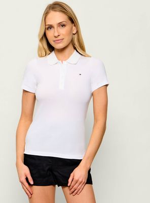Bluzka damska na wiosnę Tommy Hilfiger ze sklepu: Gomez Fashion Store w kategorii: Bluzki damskie - zdjęcie 874714-BD9-10338_TH262W000310H83