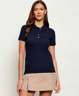 Bluzka damska na wiosnę Tommy Hilfiger ze sklepu: Gomez Fashion Store w kategorii: Bluzki damskie - zdjęcie 874714-BD9-10338_TH262W000310F23