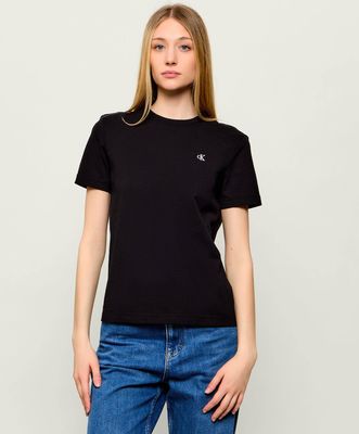 Bluzka damska na wiosnę Calvin Klein Jeans ze sklepu: Gomez Fashion Store w kategorii: Bluzki damskie - zdjęcie 874714-BD9-10338_CJ262W000064C64