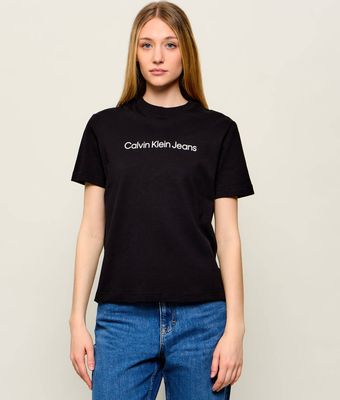 Bluzka damska Calvin Klein Jeans ze sklepu: Gomez Fashion Store w kategorii: Bluzki damskie - zdjęcie 874714-BD9-10338_CJ262W000067C64