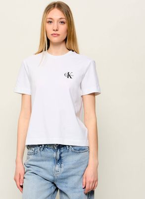 Bluzka damska casual Calvin Klein Jeans ze sklepu: Gomez Fashion Store w kategorii: Bluzki damskie - zdjęcie 874714-BD9-10338_CJ262W000083210