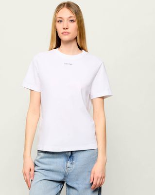 Bluzka damska na wiosnę Calvin Klein ze sklepu: Gomez Fashion Store w kategorii: Bluzki damskie - zdjęcie 874714-BD9-10338_CK262W000124257