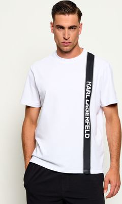 T-shirt męski wiosenny Karl Lagerfeld ze sklepu: Gomez Fashion Store w kategorii: T-shirty męskie - zdjęcie 874714-BD9-10338_KL264M000039100