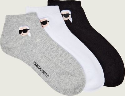 Skarpetki damskie casualowe Karl Lagerfeld ze sklepu: Gomez Fashion Store w kategorii: Skarpetki damskie - zdjęcie 874714-BD9-10338_KL264M000049828