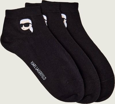 Skarpetki damskie w nadruki Karl Lagerfeld ze sklepu: Gomez Fashion Store w kategorii: Skarpetki damskie - zdjęcie 874714-BD9-10338_KL264M000049666
