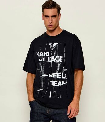T-shirt męski Karl Lagerfeld Jeans ze sklepu: Gomez Fashion Store w kategorii: T-shirty męskie - zdjęcie 874714-BD9-10338_KJ264M000008002