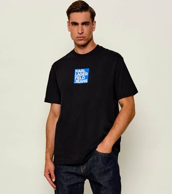 Karl Lagerfeld Jeans - T-shirt męski ze sklepu: Gomez Fashion Store w kategorii: T-shirty męskie - zdjęcie 874714-BD9-10338_KJ264M000010002
